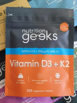 Nutrition Geeks Vit D3 Mk7 Supplement