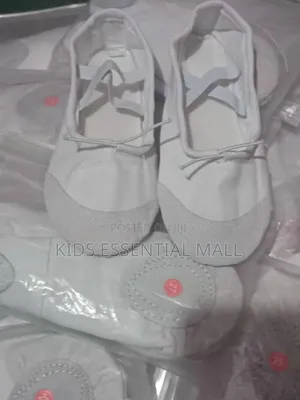 White Ballet Shoes Size 25 to 40