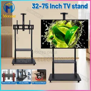 Up to 50kg Tv Weight-32-75-Inches Universal Movable Tv Stand