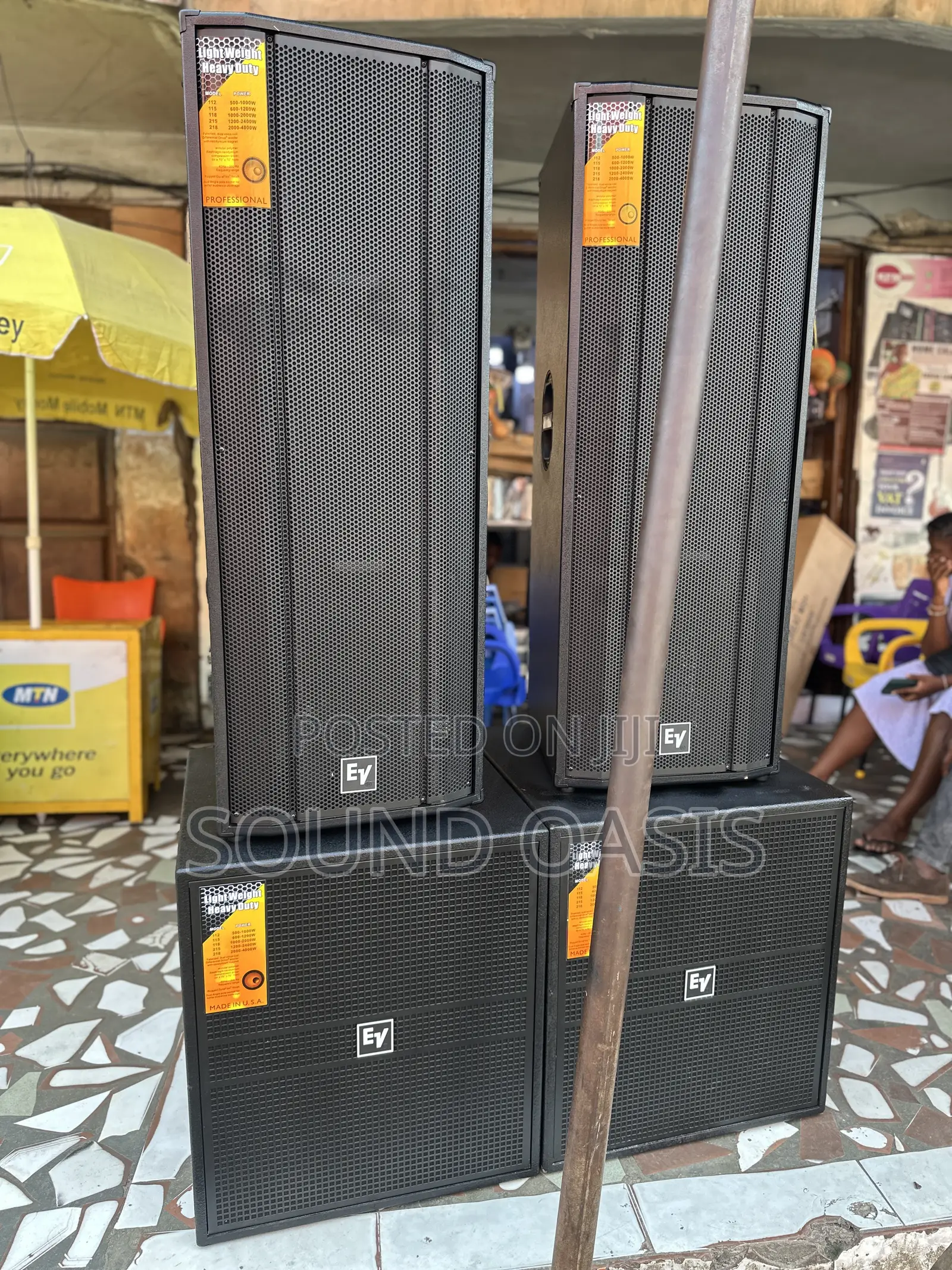 Electro-voice (Ev) Full-range Speakers And Subwoofers