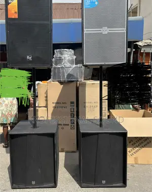 Electro-Voice (Ev) Full-Range Loudspeakers and Subwoofers.