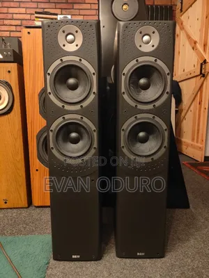 Powerful Top Speaker Brand Bowers and Wilkins Floor Wit Deep Warm Bass