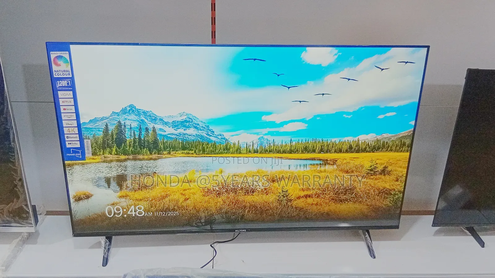 **Ailyons 50" Smart Tv – Crystal Clear Display**