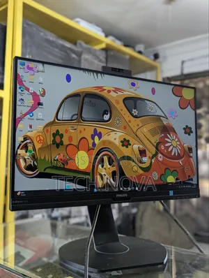 Philips 241b7q 24" Ips FHD 1080p Monitor - Hdmi Display Usb-C Webcam