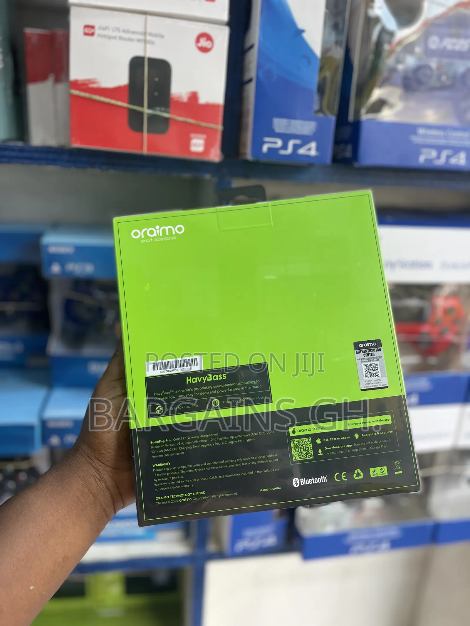 Oraimo Boom Pop Pro Noise Canceling Headset
