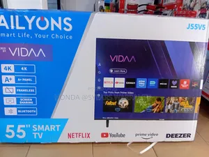 **Ailyons 55" Smart Tv Fast Response Smooth Motion**