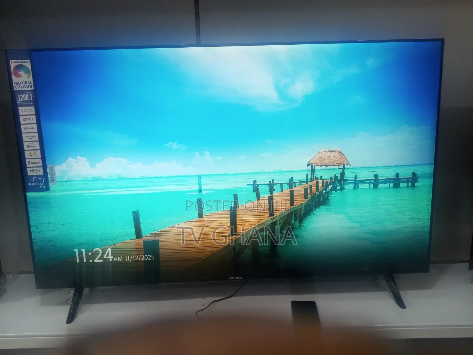 Ailyons 55 Inches Smart Android Tv, Affordable Ailyons Smart