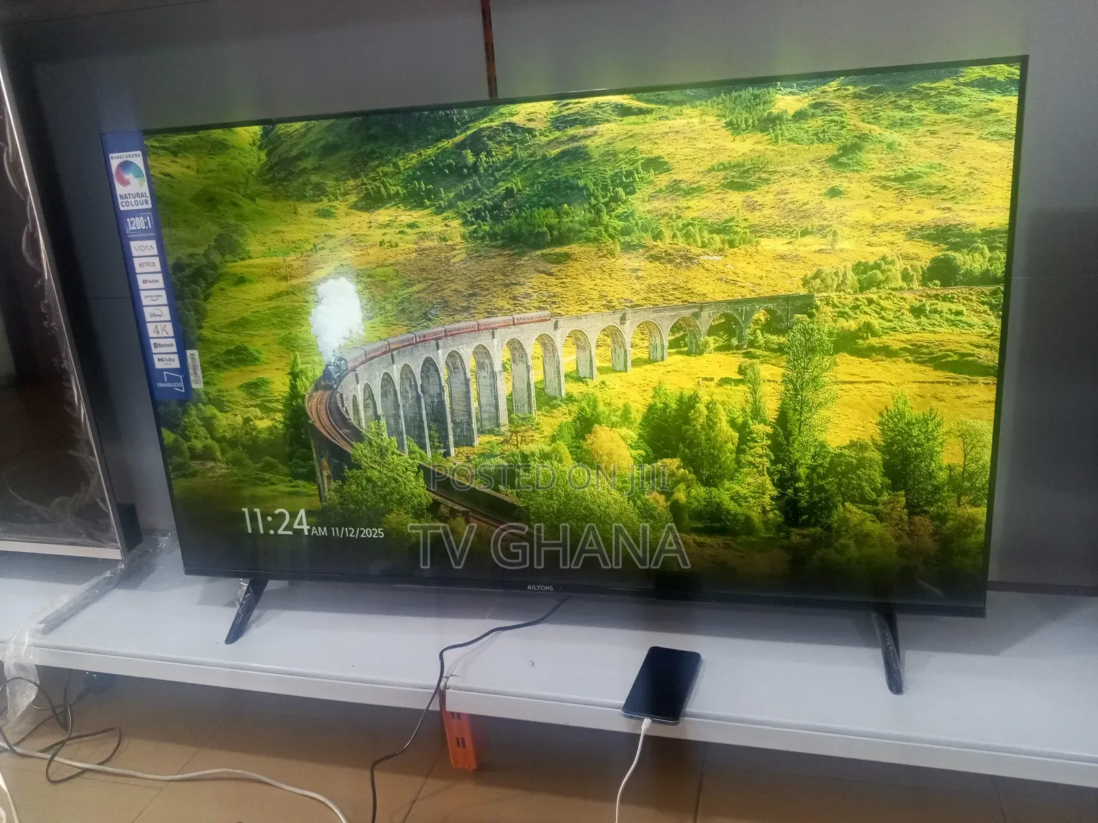 Ailyons 55 Inches Smart Android Tv, Affordable Ailyons Smart