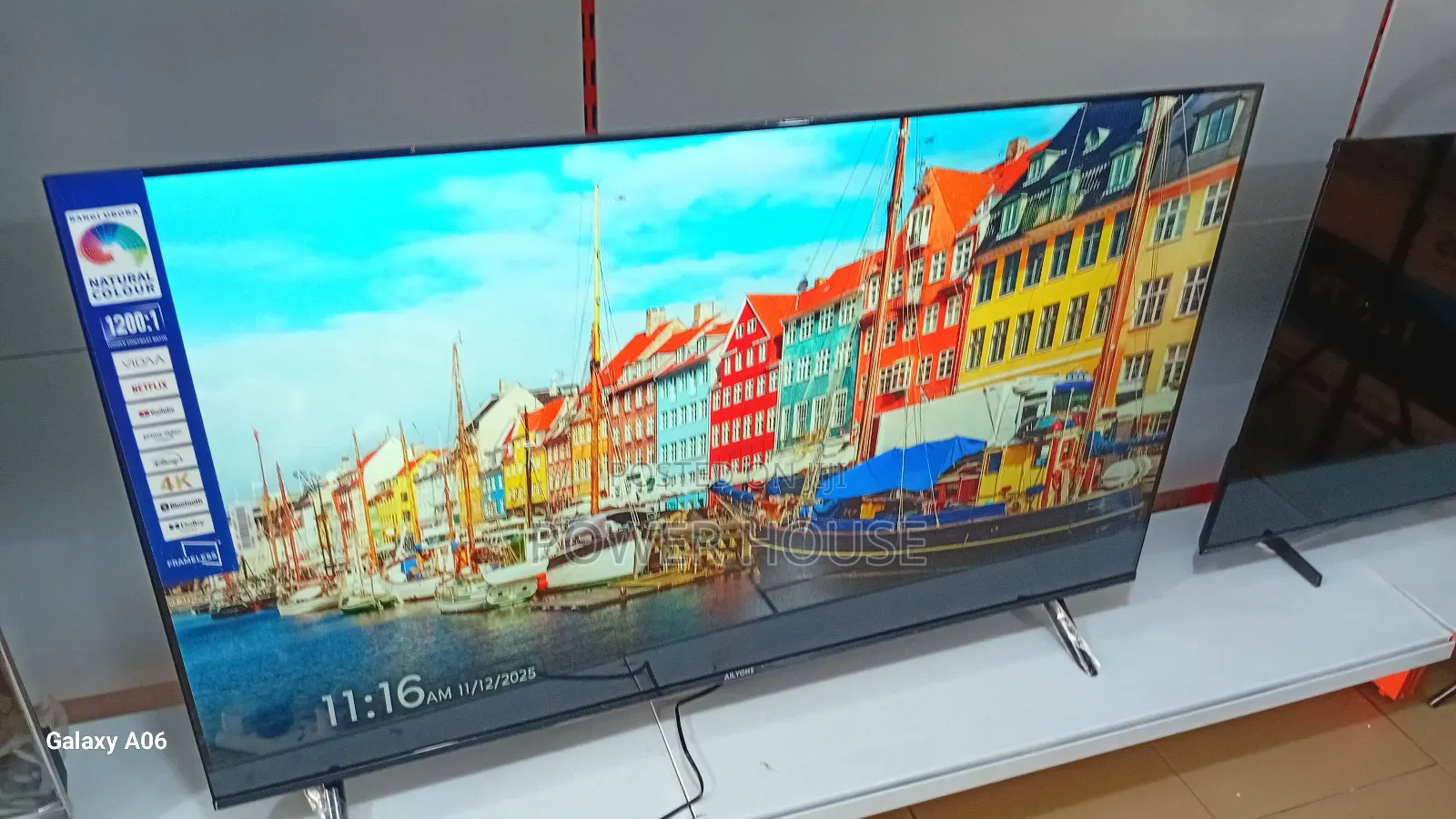 Ailyons 55" Smart Tv With Crystal-Clear Display