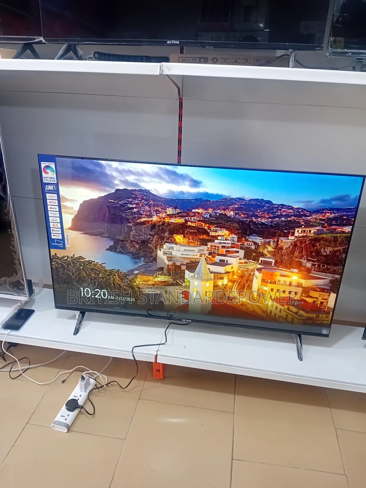 Ailyons 55” Smart Tv for Sweet Viewing