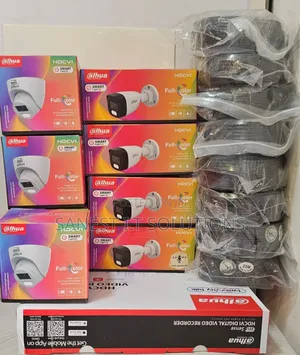 Dahua 8 Channel Kit With Full Color With Audio
