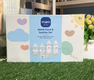 Mam Feed And Soothe Anti Colic Set