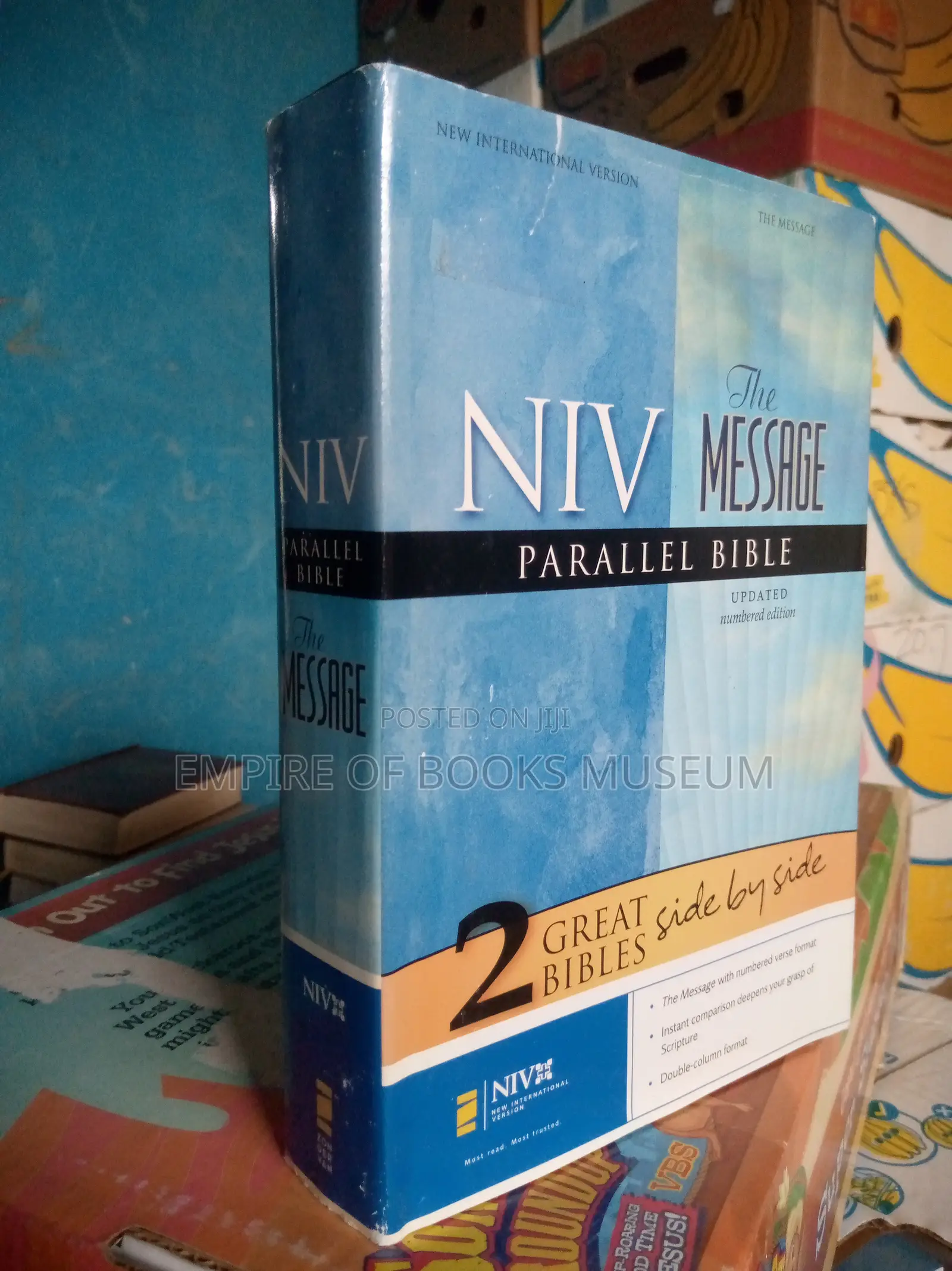 Niv/the Message Parallel Bible Hardcover