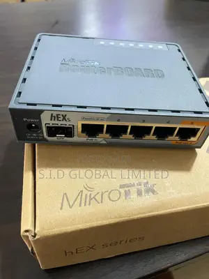 Mikrotik Hex S Rb760igs Router 5x Gigabit Ethernet