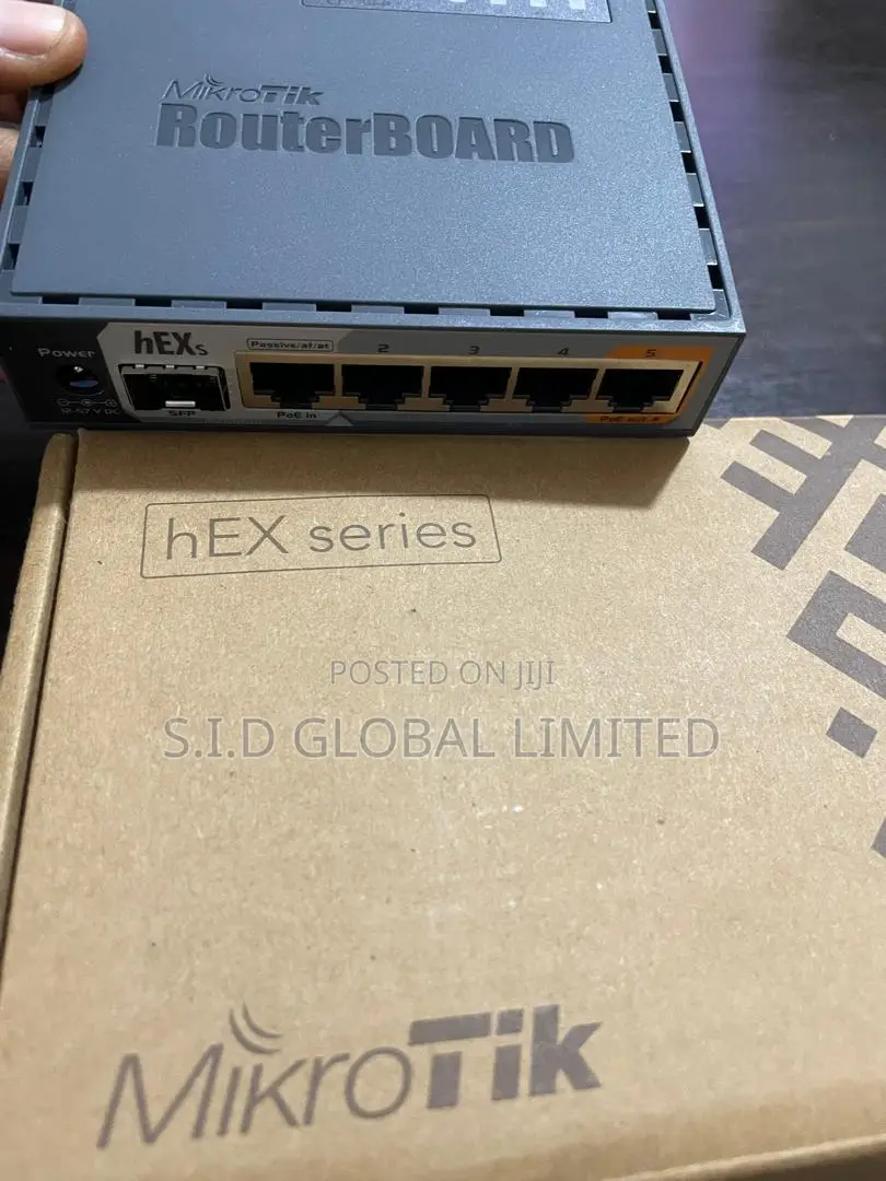 Mikrotik Hex S Router 5x Gigabit Ethernet Dual Core 880mhz Cpu