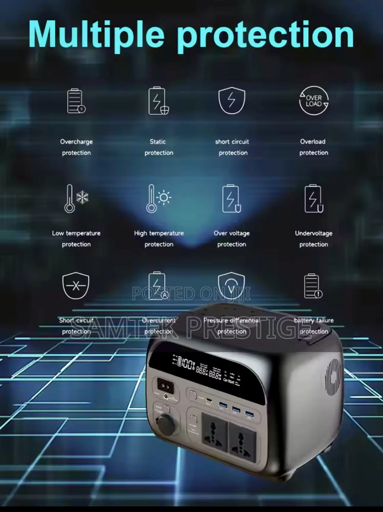 Samtek 500w Power Station(Generator)