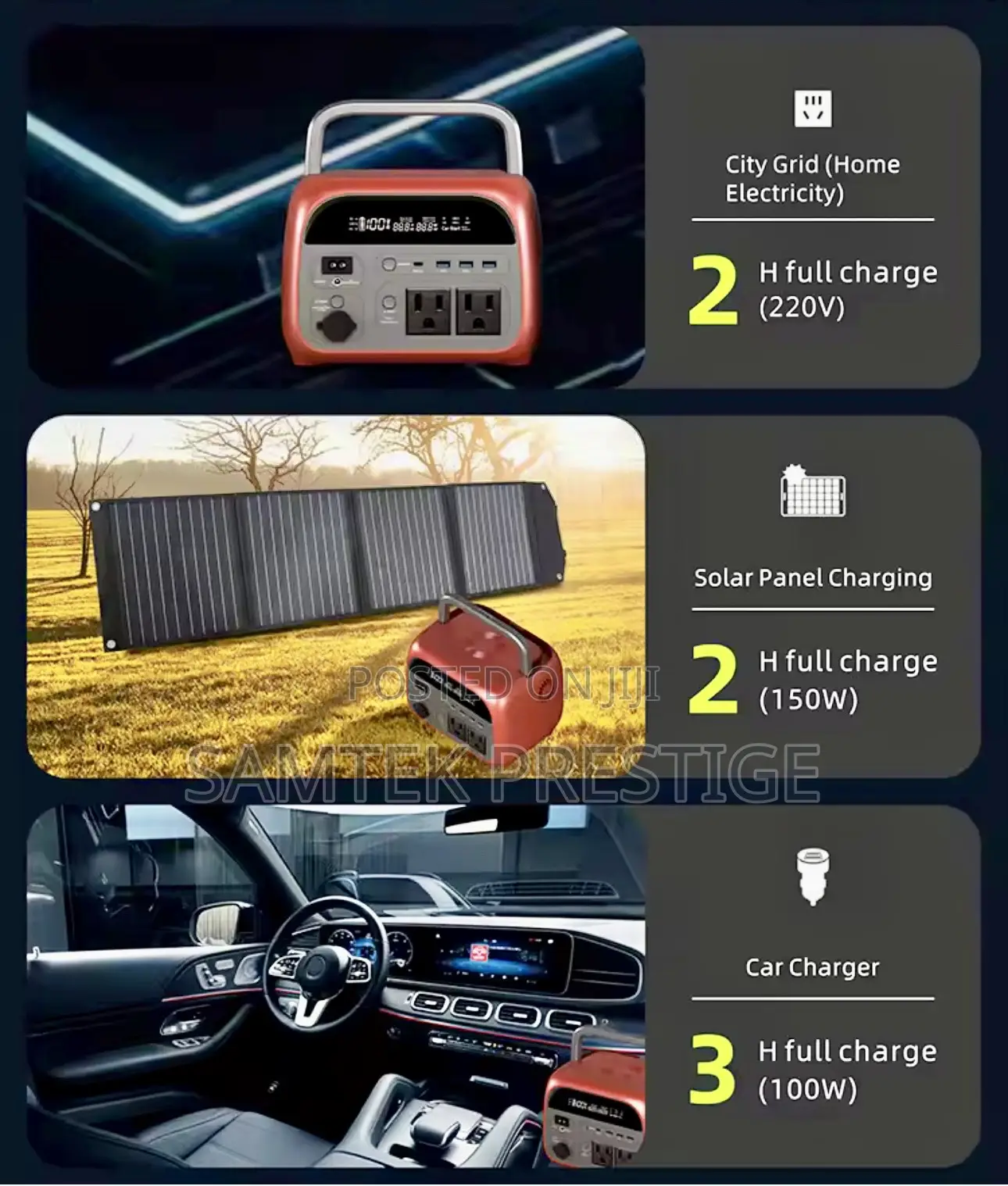 Samtek 500w Power Station(Generator)
