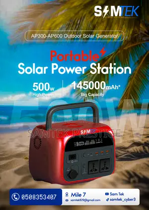 Samtek 500w Power Station(Generator)