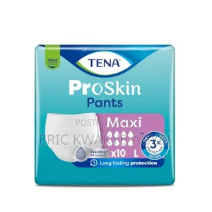 Tena Proskin Plus Underwear Pull On Large, 18 Count
