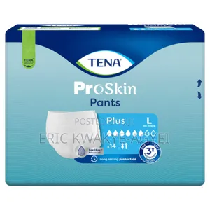 Tena Proskin Plus Underwear Pull On Large, 18 Count