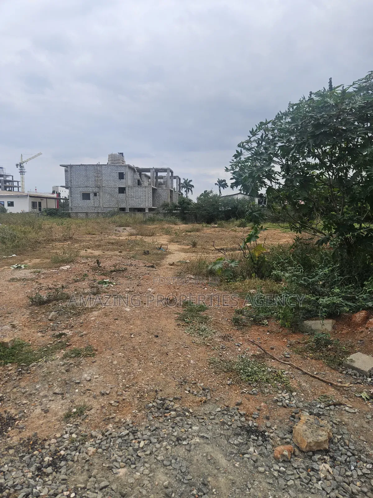1.03, of an Acre Land With Walled Gated at West Labone