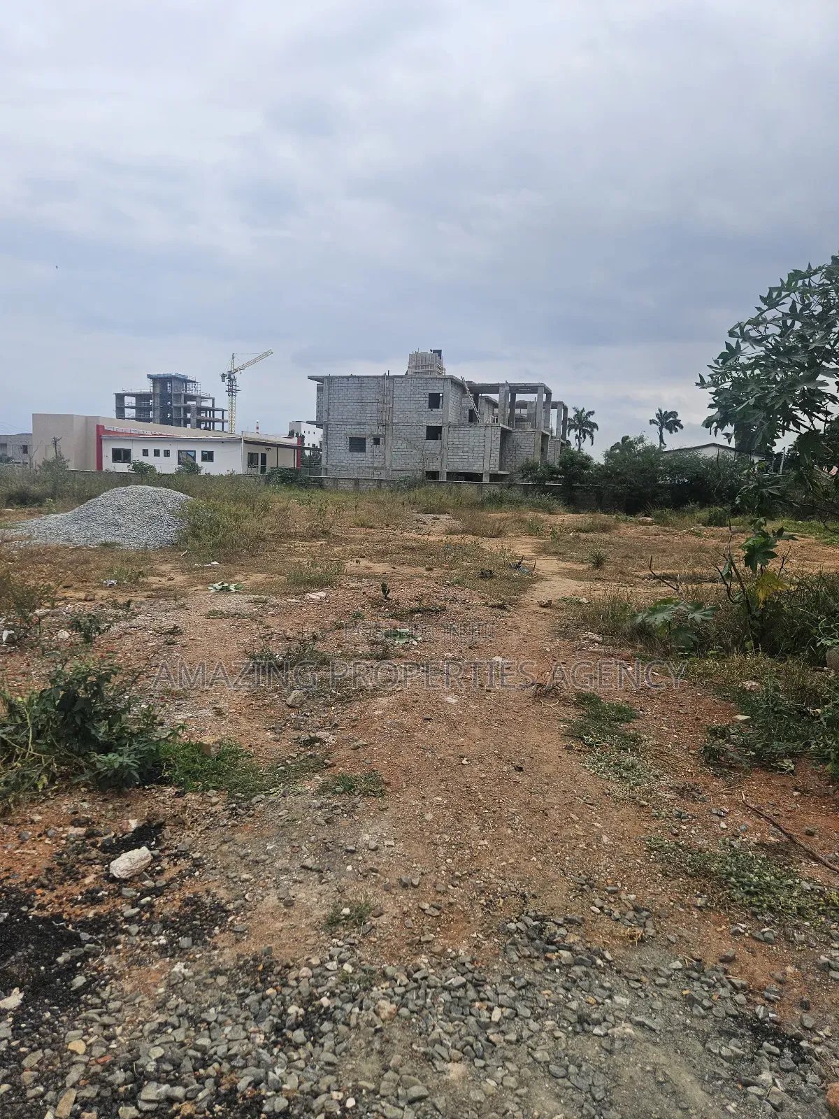 1.03, of an Acre Land With Walled Gated at West Labone