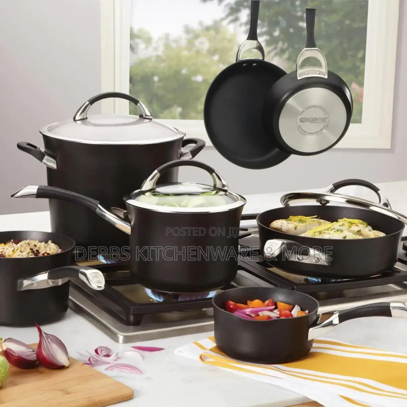 11pcs Cusinart Nonstick Cookware Usa