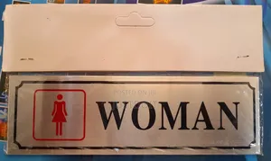 Man / Woman Washroom Signs