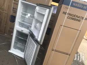 200litres Nasco NASD2-27 Double Door Bottom Freezer Fridge