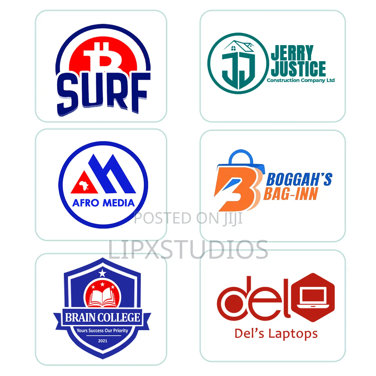 3d 2d Logo Design