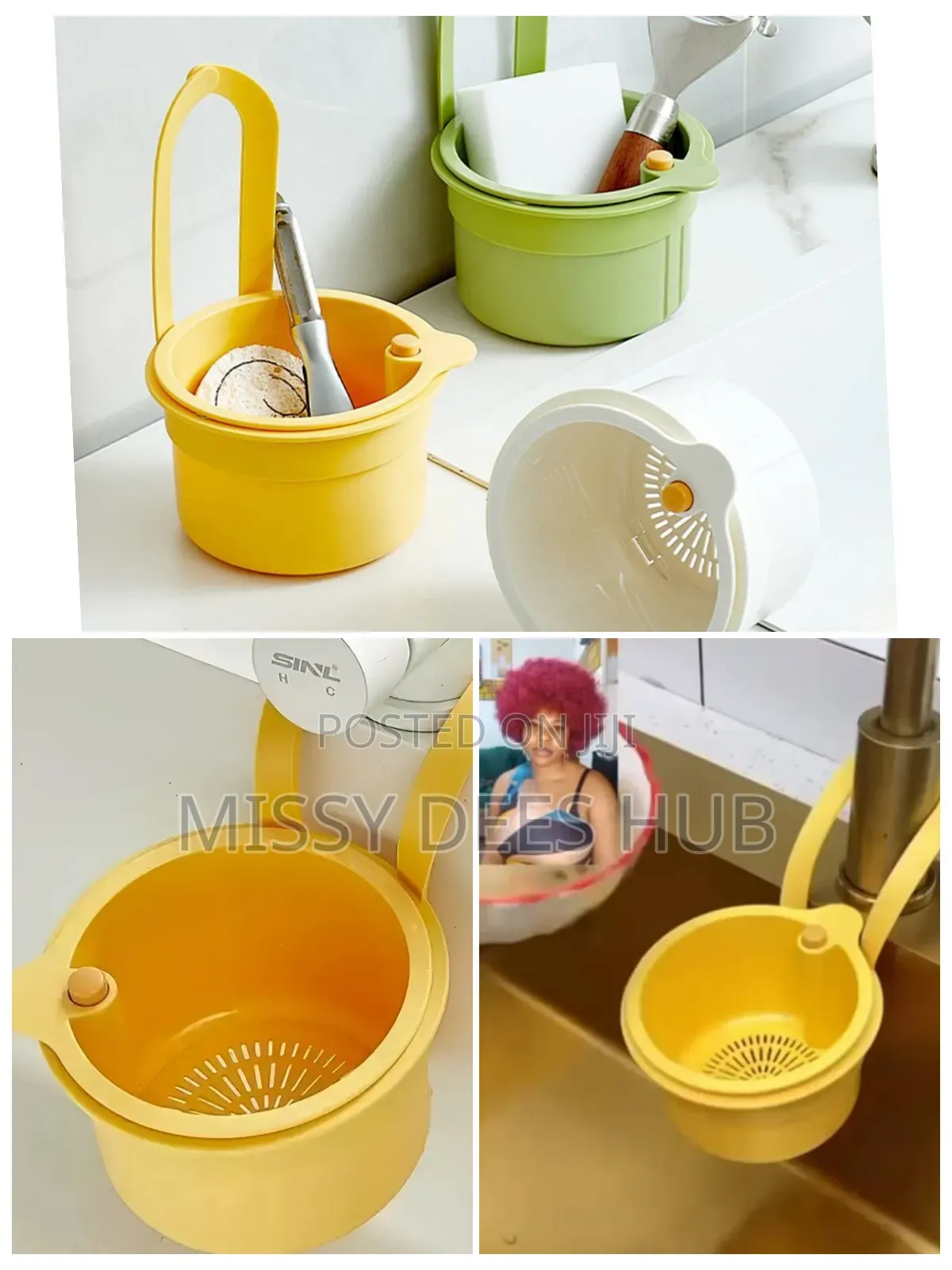 Multipurpose Sink Drain Basket