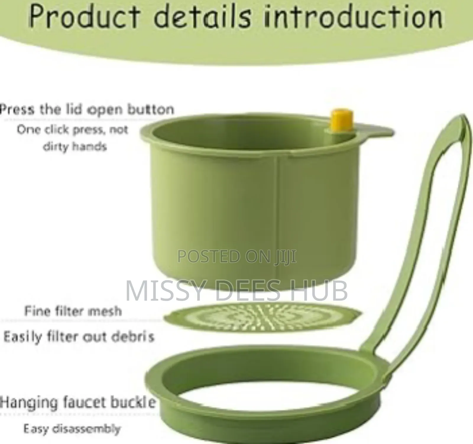 Multipurpose Sink Drain Basket