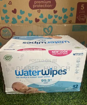 Waterwipes Biodegradable Baby Wipes, 12 X 60 Wipes