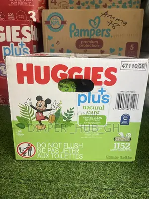 Huggies Natural Care Plus Baby Wipes(16packs)