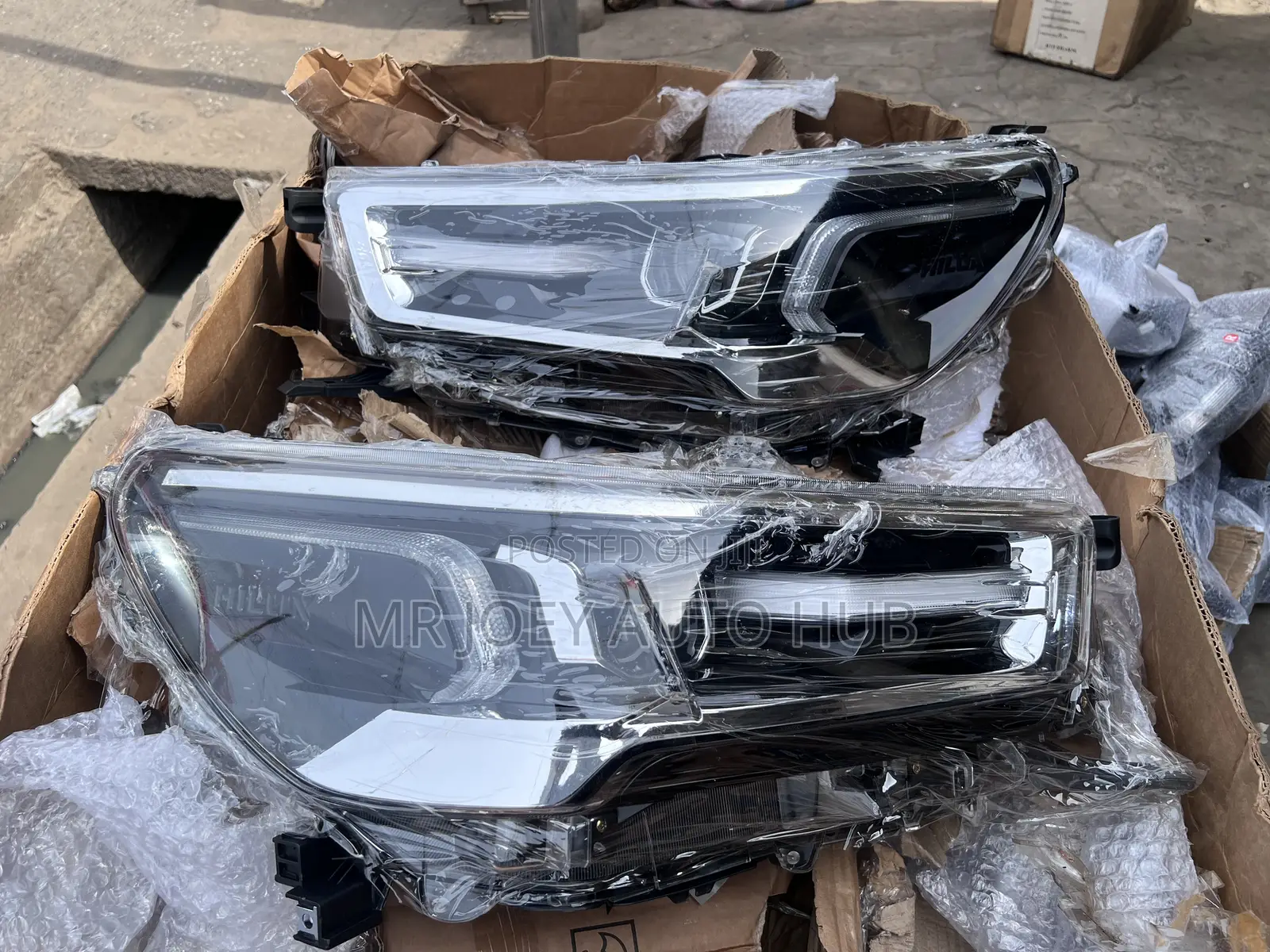 Toyota Hilux 2019 2020 2021 2022 Headlight Led