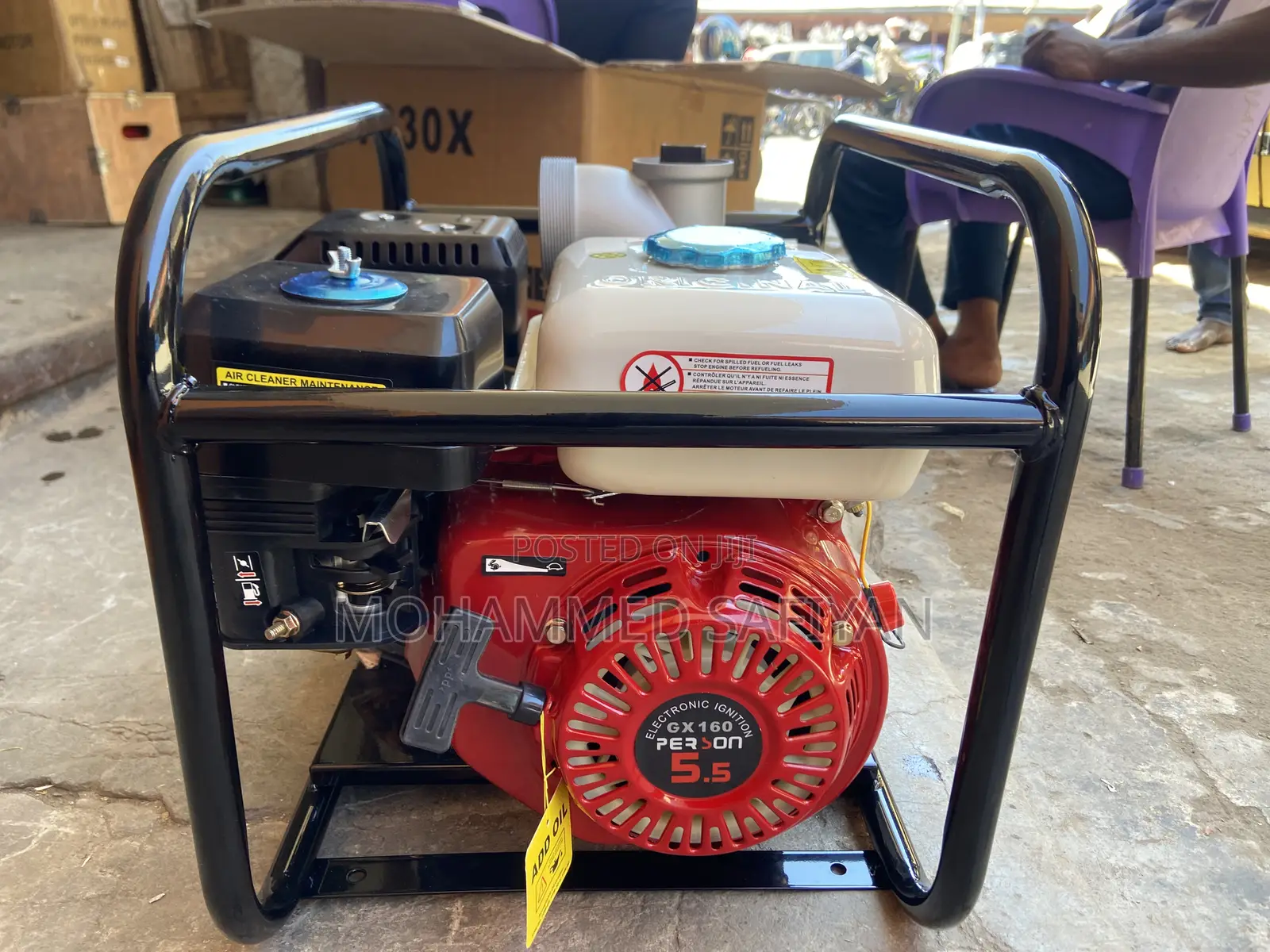 Person Water Pump