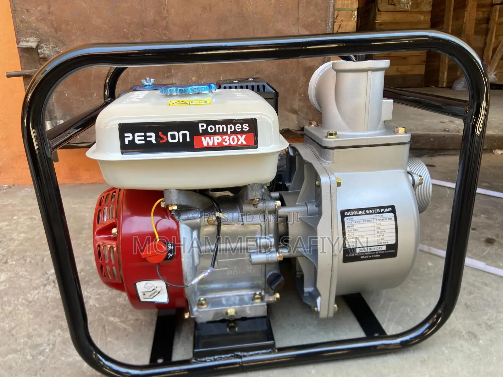 Person Water Pump