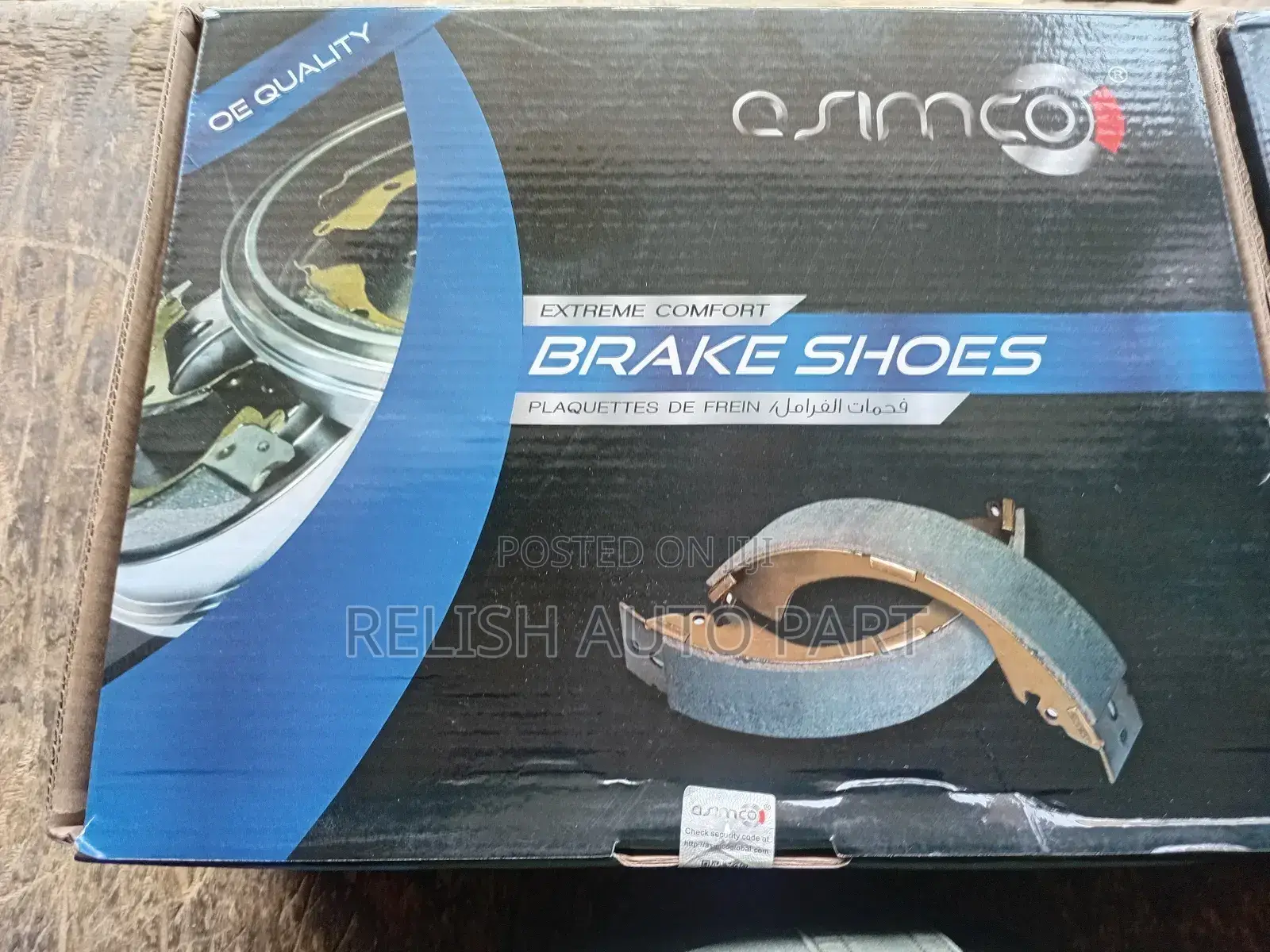Original Brake Shoes for Toyota Costa Bus,Hilux,Prado, Civilian