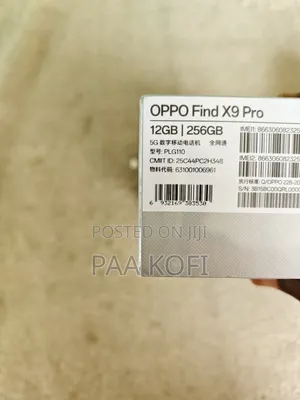 New Oppo Find X9 Pro 256 GB