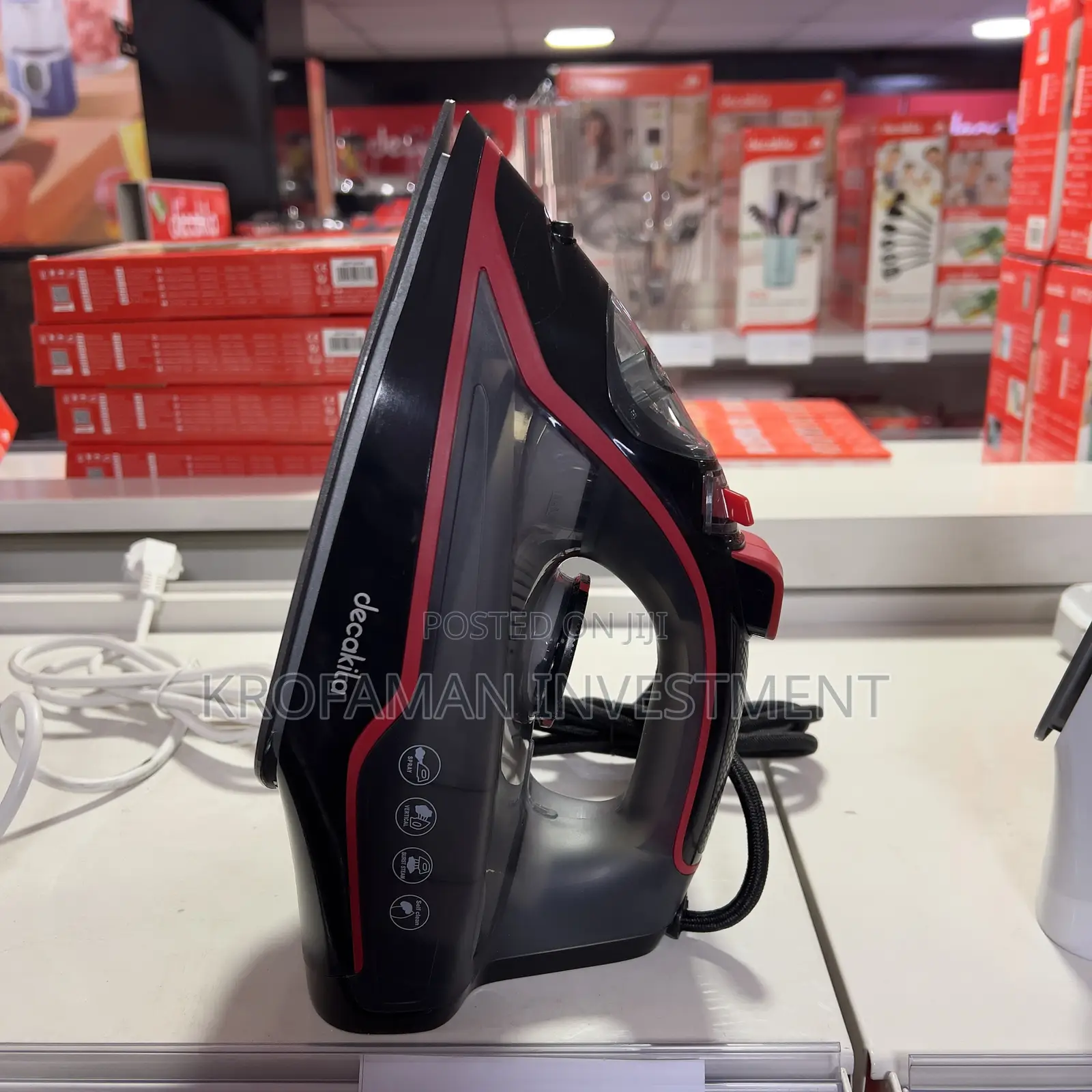 Decakila Steam Iron 2400w Keen001w