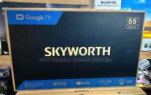 Skyworth 55" Smart Led Google Tv| Bluetooth| Netflix| Youtube| 2025