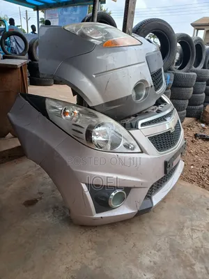Chevrolet Spark Engine and Front Cut