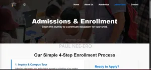 Premium School Website for Sale