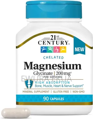 Magnesium Glycinate 200mg (90 Counts)