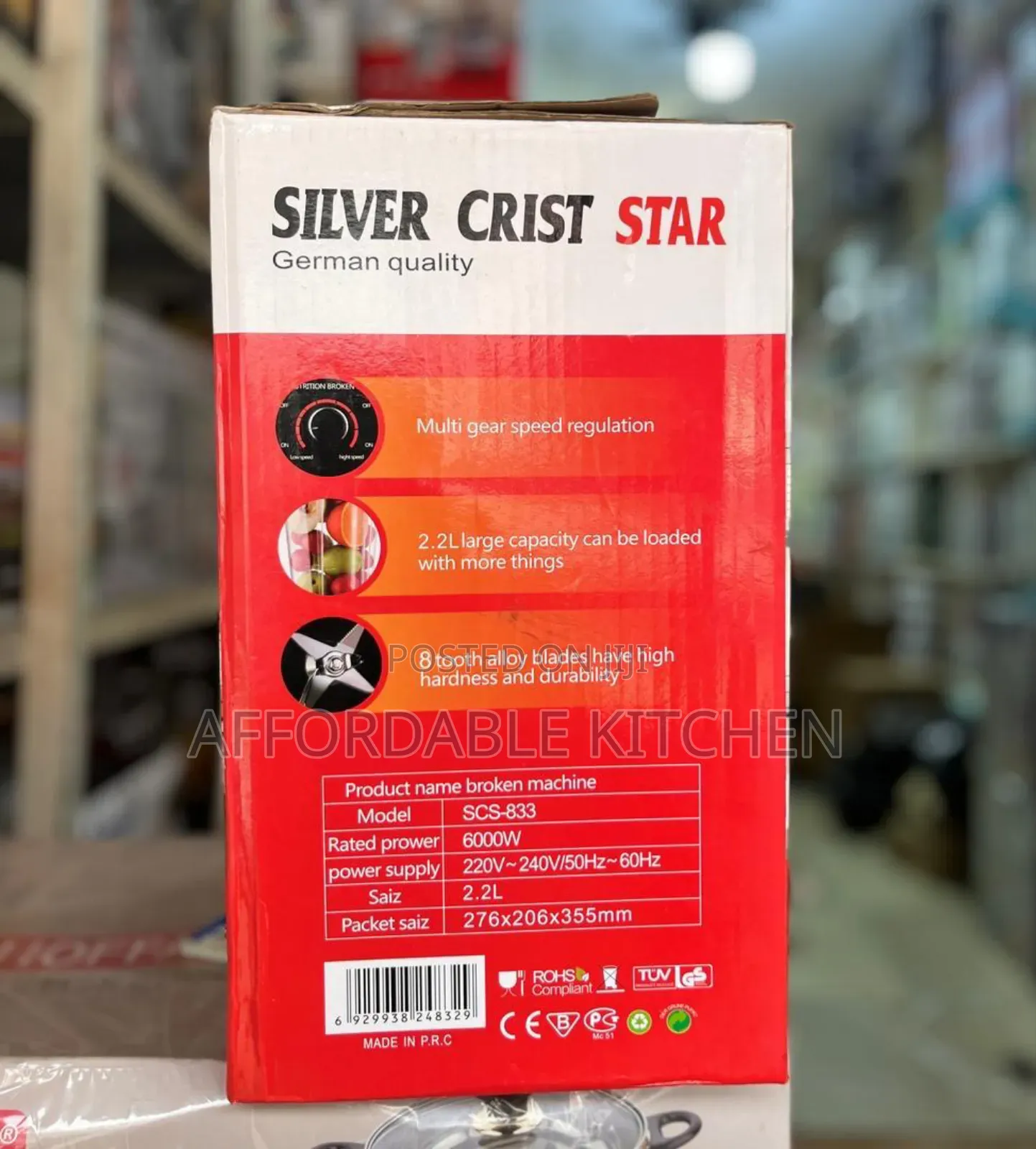 Silver Crest Commercial Blender