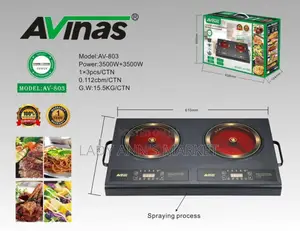 Avinas Double Hotplate
