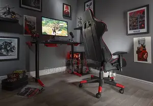 X Rocker Bravo Pc Office Gaming Chair Red