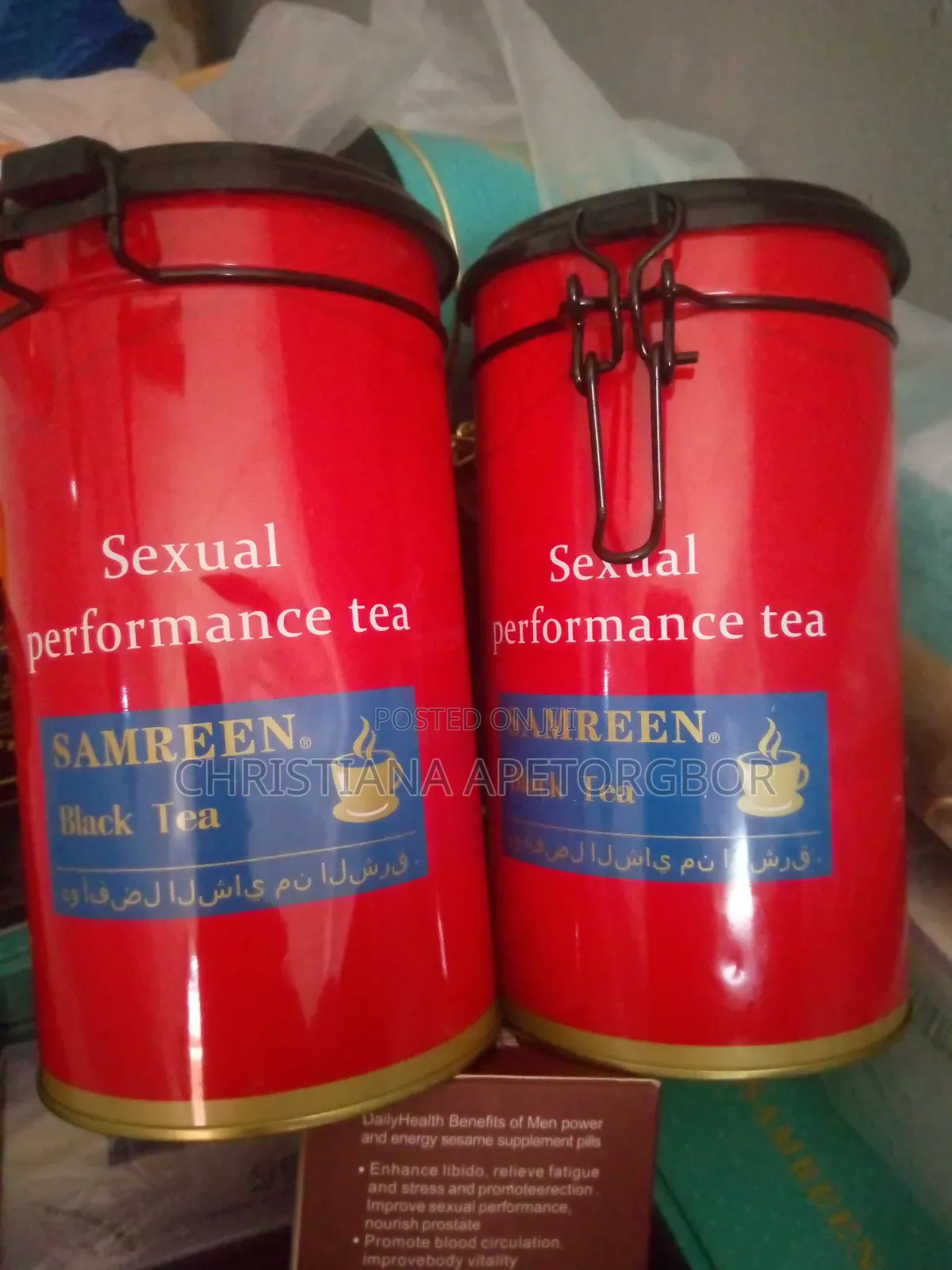 Samreen Black Tea( Sexual Performance Tea)