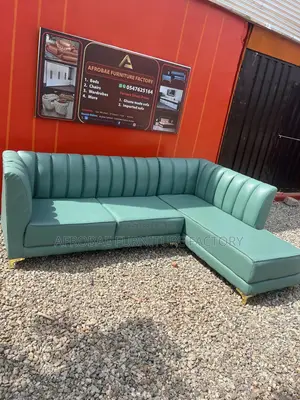 Sectional Leather Sofa Chairs - Afrobae Factory Delivery Is Available