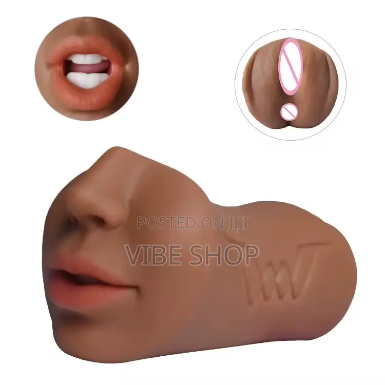 Premium Fleshlight Male Masturbator 3 Channel (Vagina, Mouth and Anal)